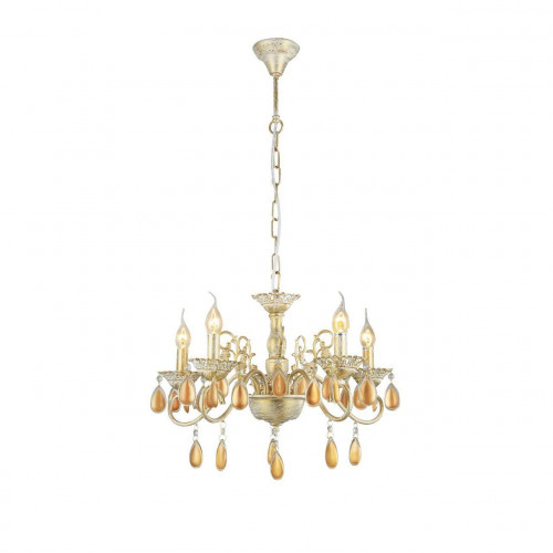 подвесная люстра arte lamp ciondolo a5676lm-5wg в Архангельске