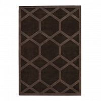 ковер ashton cocoa coffe 120x170 коричневый в Архангельске