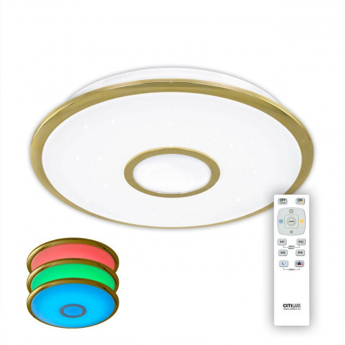 потолочный светодиодный светильник citilux старлайт cl70332rgb в Архангельске