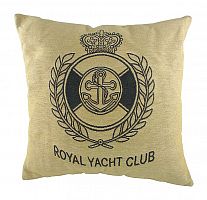 подушка с гербом королевского royal yacht club в Архангельске