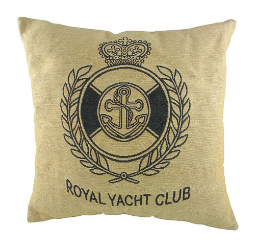 подушка с гербом королевского royal yacht club в Архангельске