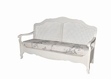 французкая лавочка mobilier de maison серо-белая в Архангельске