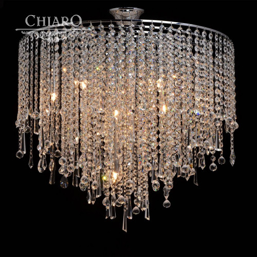 потолочная люстра chiaro бриз 464016210 хром в Архангельске