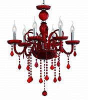 подвесная люстра ideal lux giudecca sp6 rosso в Архангельске