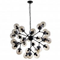подвесная люстра crystal lux medea sp30 коричневая в Архангельске