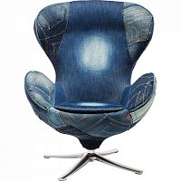 кресло вращающееся jeans синий в Архангельске