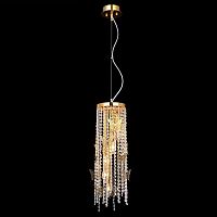 подвесной светильник crystal lux bloom sp gold в Архангельске