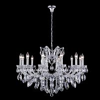 подвесная люстра crystal lux hollywood sp12 chrome в Архангельске