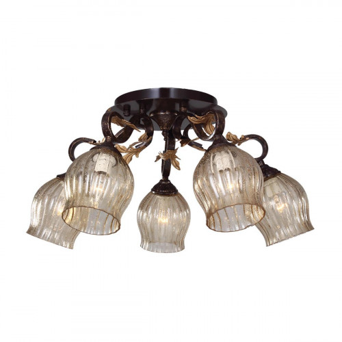 потолочная люстра idlamp brauni 474/5pf-blackpatina в Архангельске
