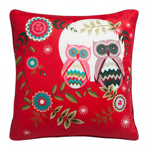 подушка с совами owl's party в Архангельске