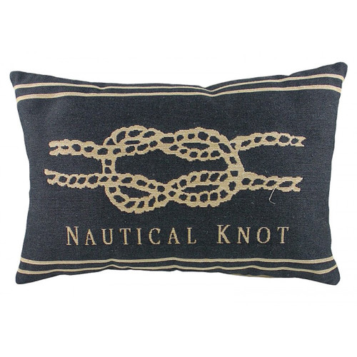 подушка с морским узлом nautical knot denim в Архангельске