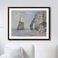 картина: the rock needle and the porte d'aval, 1885г. в Архангельске