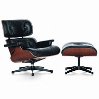 кресло lounge chair черное в Архангельске