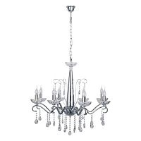 дизайнерская подвесная люстра spot light alessa 9014828 хром в Архангельске