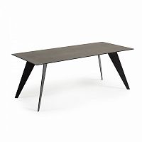 стол nack 200x100 черный c368k09 от la forma (ex julia grup) в Архангельске