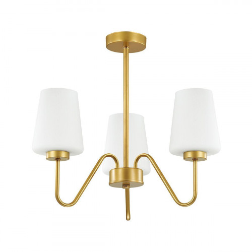 подвесная люстра lumion olivia 3791/3c белая в Архангельске