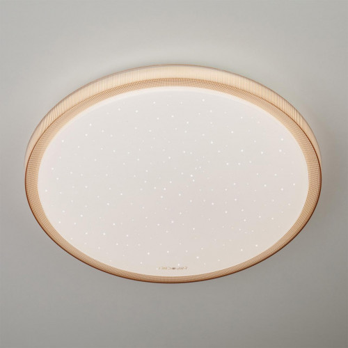 потолочный светодиодный светильник eurosvet sandy 40014/1 led кофе в Архангельске