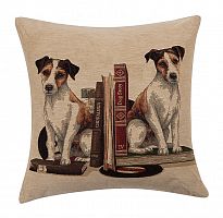 подушка с джек-рассел терьерами bookends jack russell в Архангельске