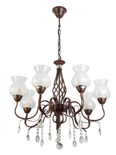 подвесная люстра toplight kelli tl5680d-07pg в Архангельске