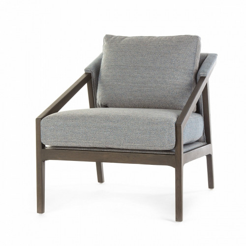 кресло earl chair серое в Архангельске