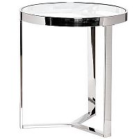 стол журнальный bridge chrome 50*55см хром в Архангельске