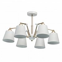 потолочная люстра mw-light таун 6 691011906 белая в Архангельске
