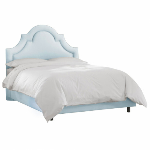 кровать двуспальная 180х200 голубая kennedy french blue в Архангельске