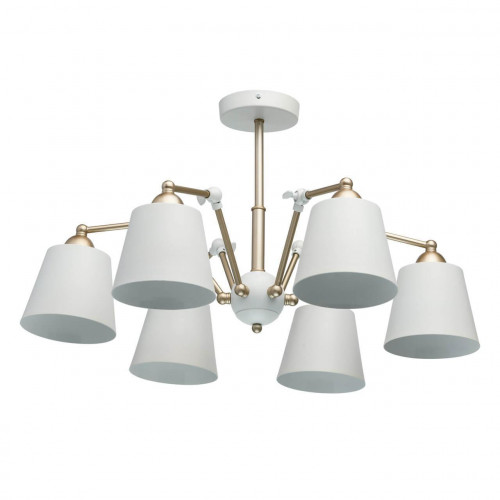 потолочная люстра mw-light таун 6 691011906 белая в Архангельске