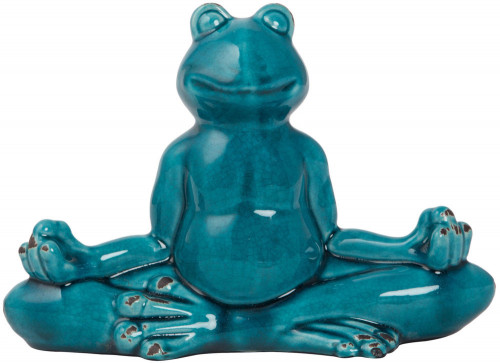 декор frog blue meditation в Архангельске
