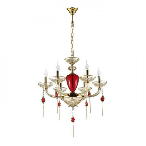 подвесная люстра odeon light donna 3927/6 в Архангельске
