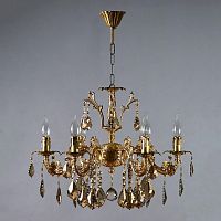 подвесная люстра ambiente granada 2118/6 ab honey leaf в Архангельске