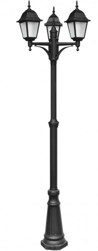 садово-парковый светильник arte lamp bremen a1017pa-3bk в Архангельске
