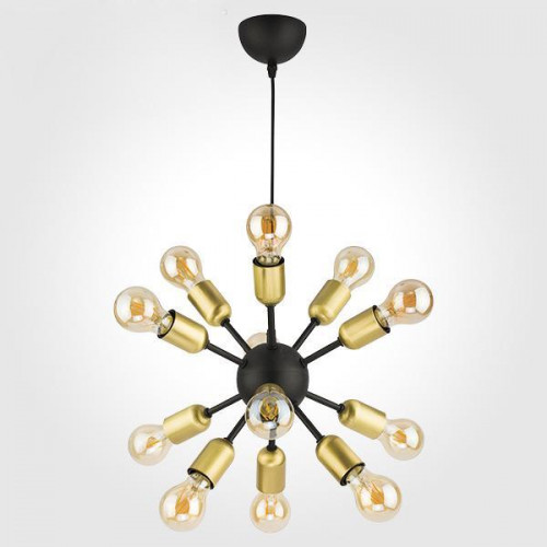 подвесная люстра tk lighting 1469 estrella black в Архангельске