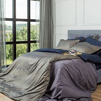 комплект постельного белья decoflux сатин 1.5 спальный twist dark в Архангельске