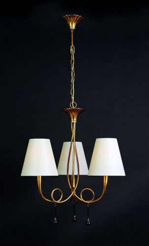 подвесная люстра mantra paola painted gold 3542 в Архангельске