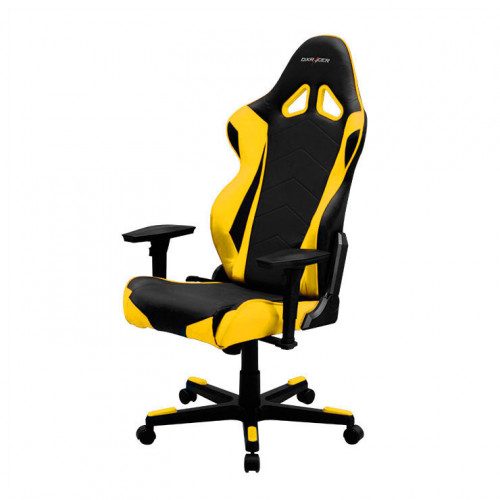 кресло геймерское dxracer racing re0 черно-желтое в Архангельске