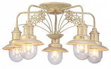 потолочная люстра arte lamp sailor a4524pl-5wg в Архангельске