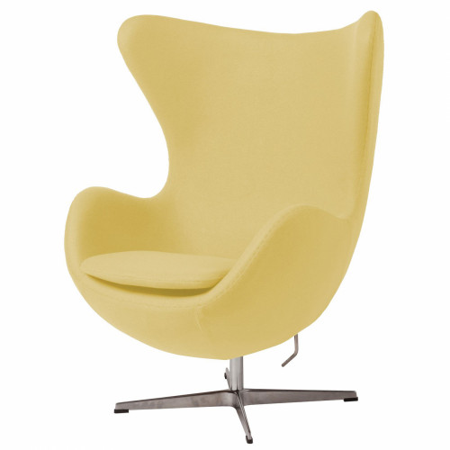 кресло egg chair желтое в Архангельске