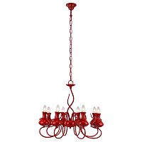 подвесная люстра arte lamp vaso a6819lm-8rd в Архангельске