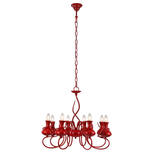подвесная люстра arte lamp vaso a6819lm-8rd в Архангельске