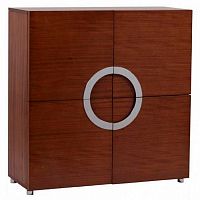 комод lotus walnut коричневый в Архангельске