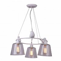 подвесная люстра arte lamp passero a4289lm-3wh в Архангельске
