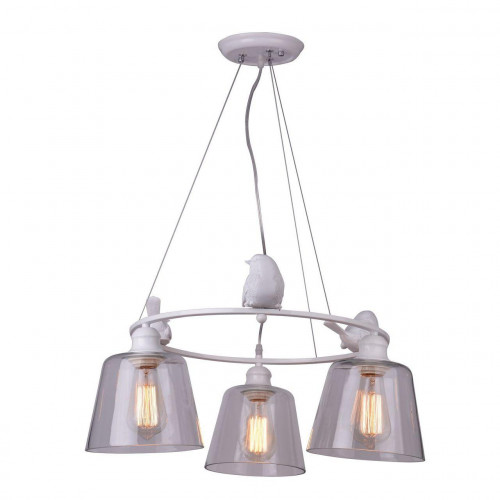 подвесная люстра arte lamp passero a4289lm-3wh в Архангельске