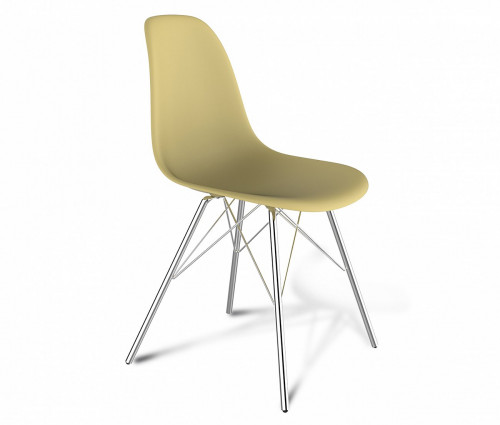стул dsr бежевый s37 (eames style) в Архангельске