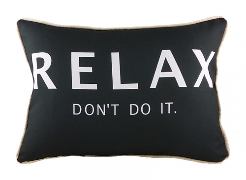 подушка с надписью relax в Архангельске