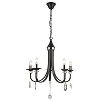 подвесная люстра arte lamp dallas a8540lm-5bk черная в Архангельске