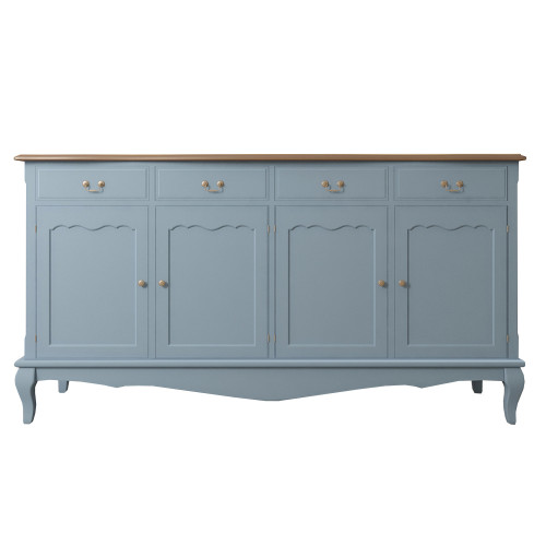 голубой комод leontina с ящиками и дверками голубой в Архангельске