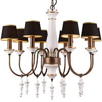 подвесная люстра arte lamp fortezza a1843lm-8bg в Архангельске