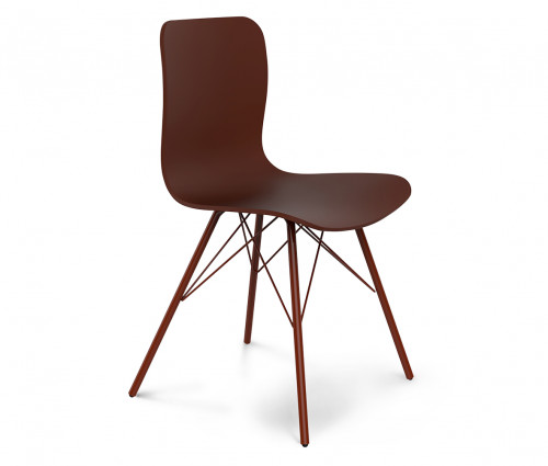 стул dsr коричневый s40 (eames style) в Архангельске