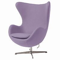 кресло egg chair сиреневое в Архангельске